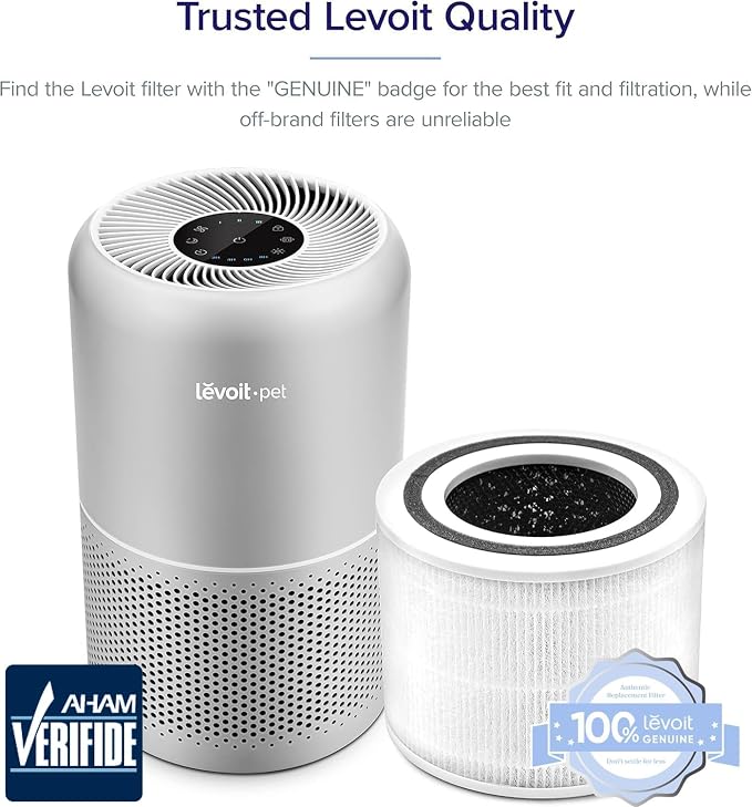 Levoit Core P350-P Genuine Air Purifier Replacement Filter, 1 Pack