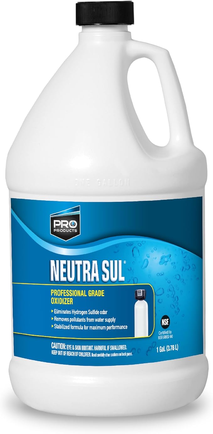 Pro Products Neutra Sul Professional Grade Oxidizer, Helps Eliminate Odor and Impurities for Water Purification, 1 Gallon Bottle