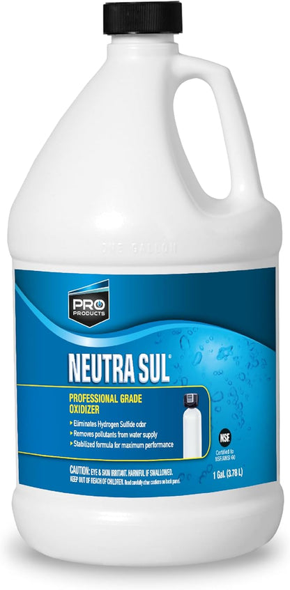 Pro Products Neutra Sul Professional Grade Oxidizer, Helps Eliminate Odor and Impurities for Water Purification, 1 Gallon Bottle