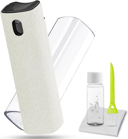 walrfid Car Screen Cleaner Spray, Electronic Touchscreen Mist Cleaning Brush Kit for TV, Laptop, iPad, iPhone, Cellphone, MacBook Pro, Tablet, PC, Computer, Monitor, LCD Screens, Eyeglasses - Cream