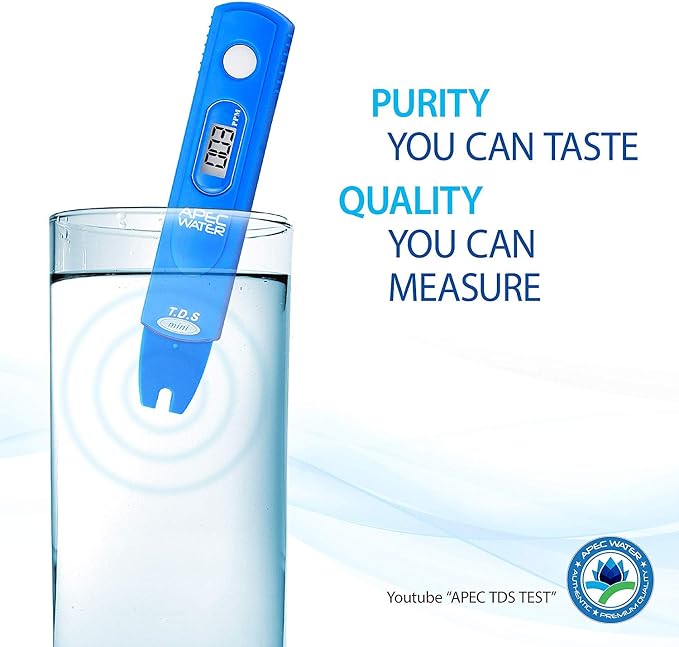 High Capacity Filter Set for Alkaline Reverse Osmosis System (ROES-PH75) and Pocket-Size TDS Water Quality Meter