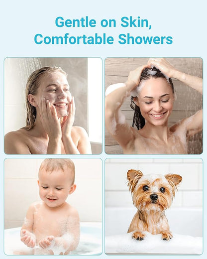 AQUA CREST FXSCH Shower Filter Replacement for GE® FXSCH, Shower Head Water Filter, 2 Pack