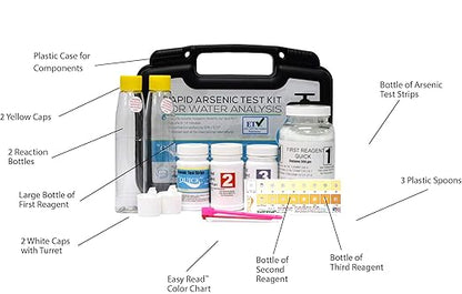 Industrial Test Systems Quick 481396 Arsenic for Water Quality Testing, 100 Tests, 12 Minutes Test Time