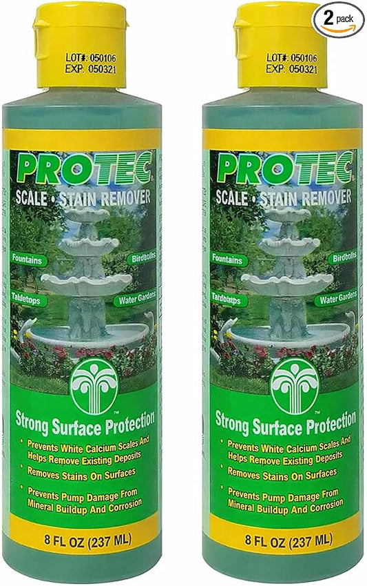 EASYCARE 60008 Protec Scale-Stain Inhibitor/Remover,(8 Fl. Oz 2-Pack)
