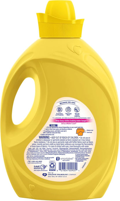 Suavitel Complete Liquid Fabric Conditioner, Laundry Fabric Softener with Fabric Protection Technology, Morning Sun, 100 fl oz, Enough Liquid For 100 Small Loads (Pack of 2)