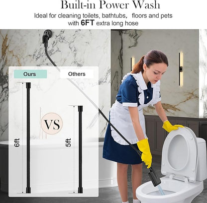Filtered Shower Head with Handheld, High Pressure 6 Spray Mode Showerhead with Filters, Water Softener Filters for Hard Water - Remove Chlorine