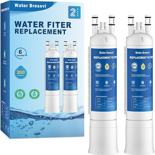 FPPWFU01 Water Filter Replacement Compatible with Frigidaire FPPWFU01, Electrolux FPPWFU01, PureAdvantage, PWF-1 FPPWFU01 PurePour Water Filter, Remove Impurities from Water (2-PCS)