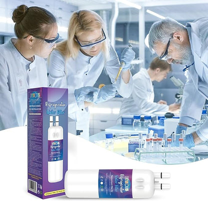 W10295370A Water Filter Replacement, Compatible with EDR1RXD1, EDR1RXD1B, W10295370, WHR1RXD1, KAD1RXD1, P4RFKB2, P8RFWB2L, 46-9930,46-9081 (2 Pack)
