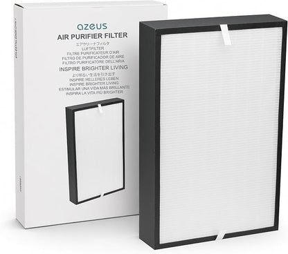 AZEUS GL-FS32 5-in-1 Air Purifier Filter Replacement, True HEPA H13 with Activated Carbon & Pre-Filter, Compatible with GL-FS32, 1-Pack