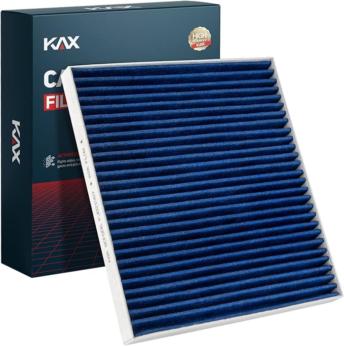 KAX Premium Cabin Air Filter with Dual Active Carbon, CF10709 Replacement for Hyundai & Kia Models, Accent, Genesis Coupe, Tucson, Veloster, Forte, Forte, Koup, Rio &More