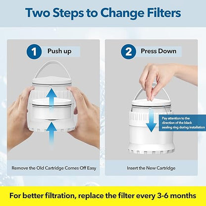 Bath Filter for Tub 2500 Gallon Bathtub Water Filter, Upgraded Large Opening Design (15L/Min) Universal Fit for Bathtub Faucet, Hard Water Softener Removes Chlorine Sensitive Skin Dry Hair Friendly