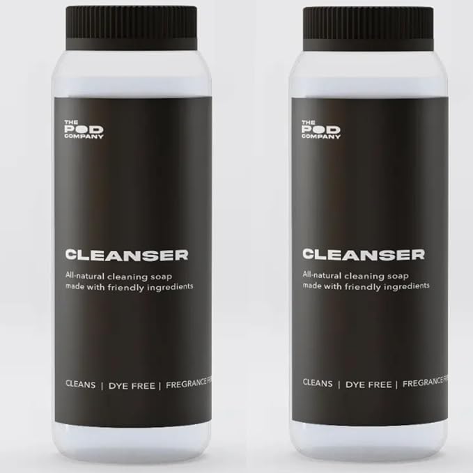 The Pod Company Chiller Maintenance Pack – 4-Month Supply – Replacement Filters, Water Care Solution, Cleanser & Cleaning Pads – for Standard & Pro Water Chillers