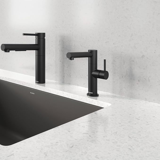 Blanco 527565 Alta II Beverage Faucet with Optional Filtration System - 1.5 GPM - Matte Black