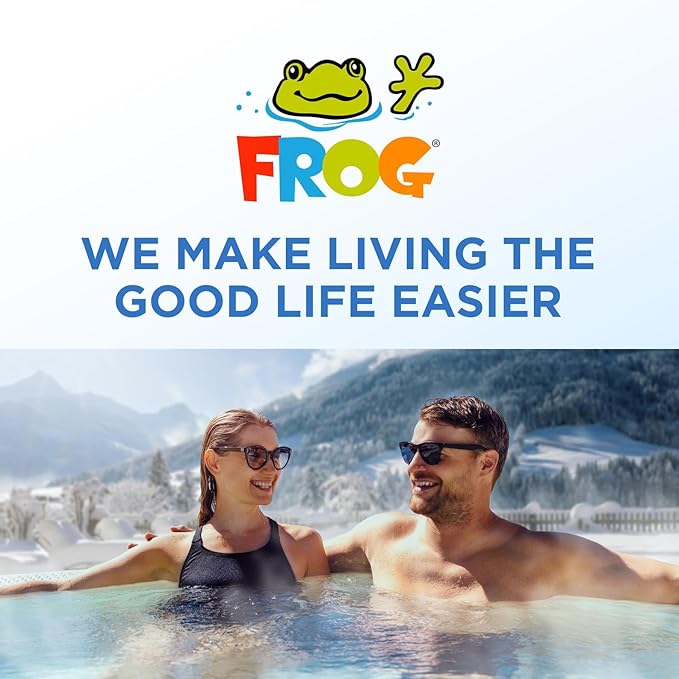 FROG Soothe Calcium Total Hardness Increaser for Hot Tubs and Swim Spas - 2 lb Bottle with TruDose Measuring Cap for Easy Maintenance & Balancing - 2 Pack