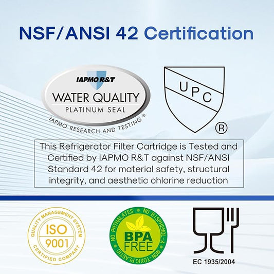ICEPURE 5 Micron 20" x 4.5" Whole House Sediment Water Filter Cartridge Replacement for AP810-2, SP-DD-5005-20BB, DGD-5005-20, FPMB5-20, P5-20BB, FP25B, SDG-45-2005, CMMF0520-45W1, 4PACK