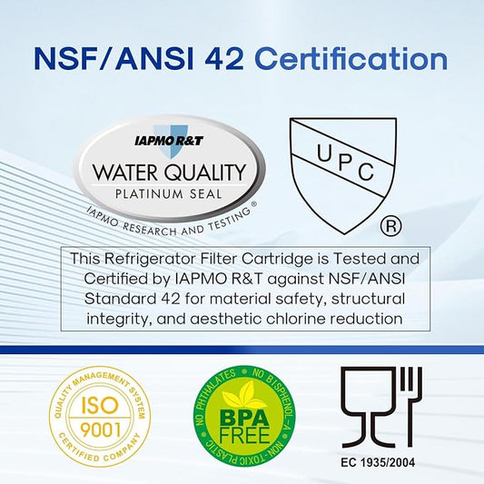 ICEPURE 5 Micron 10" x 4.5" Whole House Water Filter Compatible with GE FXHTC, GXWH40L, RFC-BBSA, W50PEHD, GXWH35F, GNWH38S, Dupont WFHD13001, R50-BB, Pack of 1