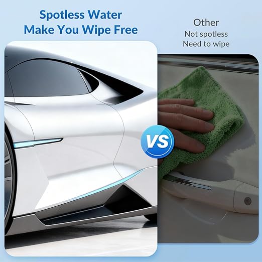 Spotless Water System for Car Wash with Bypass Switch, Deionized Water System for Car Wash with Resin, Spot Free Water Deionizer for Car Washing, Works for Vehicles, RV, Boats, Motorcycles