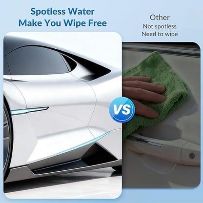 Spotless Water System for Car Wash with Bypass Switch, Deionized Water System for Car Wash with Resin, Spot Free Water Deionizer for Car Washing, Works for Vehicles, RV, Boats, Motorcycles