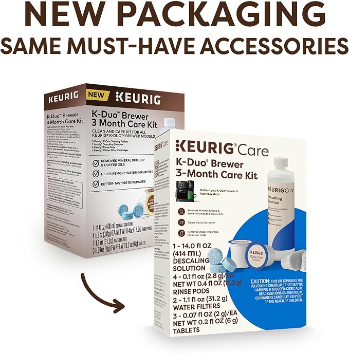 Keurig K-Duo 3 Month Care Brewer Maintenance Kit