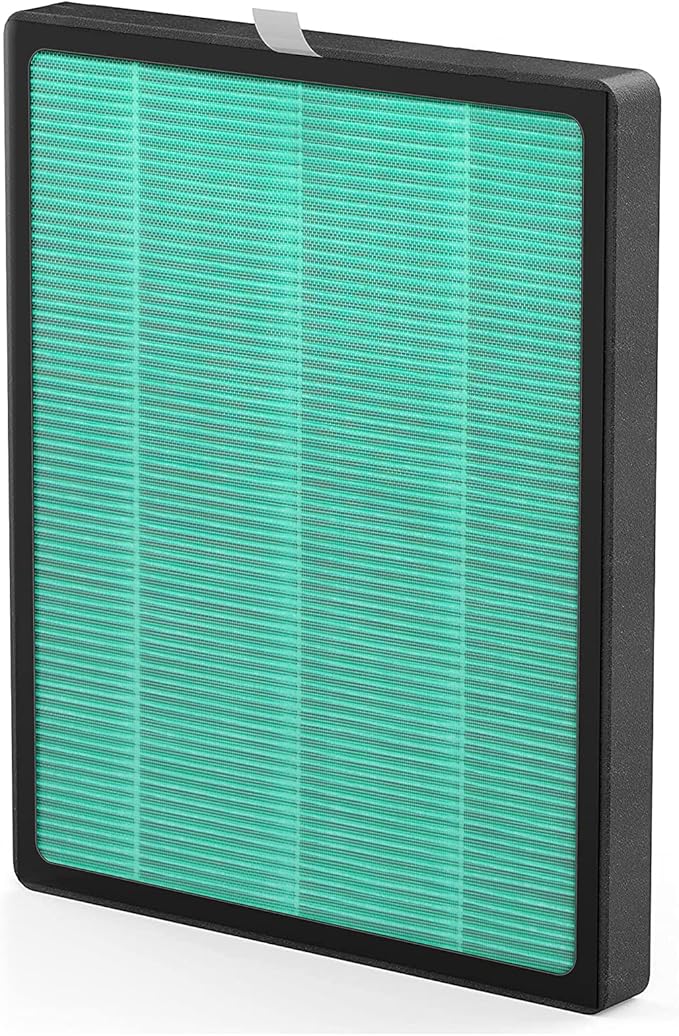 YIOU Air Purifier R1 Replacement Filter, 3-in-1 Pre-Filter, True HEPA Filter, High-Efficient Activated Carbon Filter(Pet Allergy),Deep Green