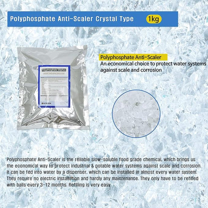 FilterTech Anti-Scaling Polyphosphate Siliphos Crystal (5~15mm)
