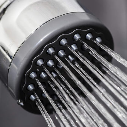 AquaBliss SF220 Multi-Stage Shower Filter w/Replaceable Cartridge - TurboSpa 3 Inch High Pressure Shower Head w/Flow Restrictor - AquaBliss SFC220 Replacement Multi-Stage Shower Filter Cartridge