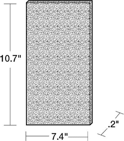 Honeywell HRF-A100 Air Purifier Pre Kit Filter, 4 Count (Pack of 1) - Allergen Air Filter Targets Dust, VOC, Pet, Kitchen, and Wildfire/Smoke Odors