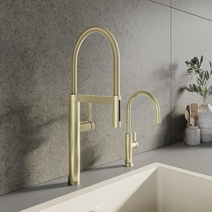 Blanco 527493 Culina II Beverage Faucet with Optional Filtration System - 1.5 GPM - Satin Gold
