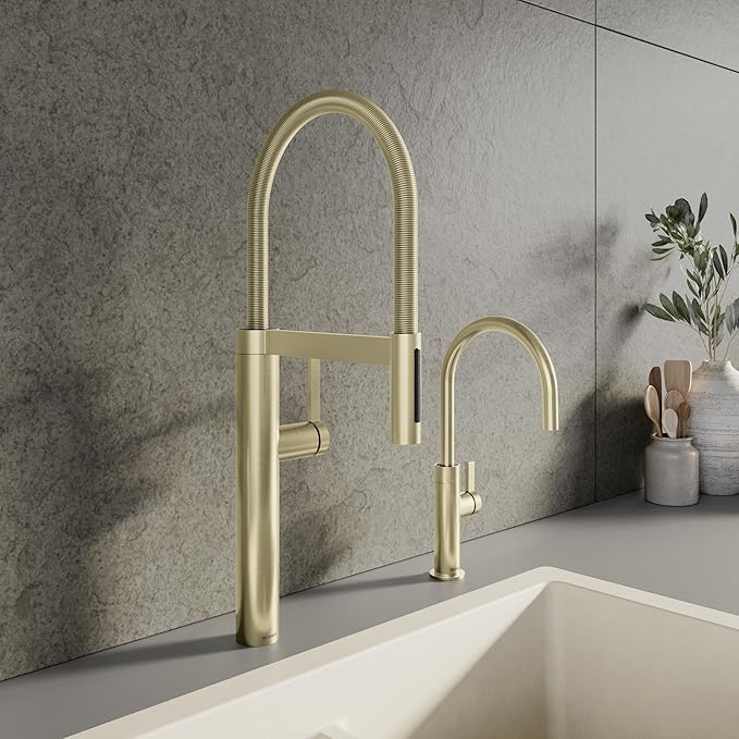 Blanco 527476 Culina II Pull-Down Semi-Pro Kitchen Faucet - 1.5 GPM - Satin Gold
