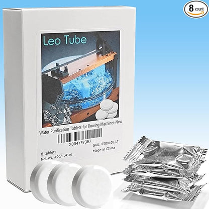 Premium Water Purification Tablets for Rowing Machine Tanks | Effective Cleaning & Water Treatment Formula for Universal Use in Water Rowing Machines