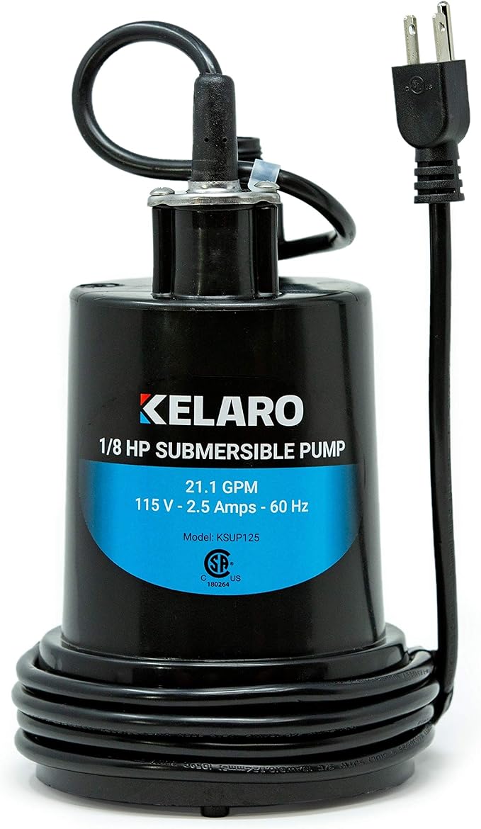 Kelaro Tankless Water Heater Flushing Kit with Flow-Aide Biodegradable Descaler