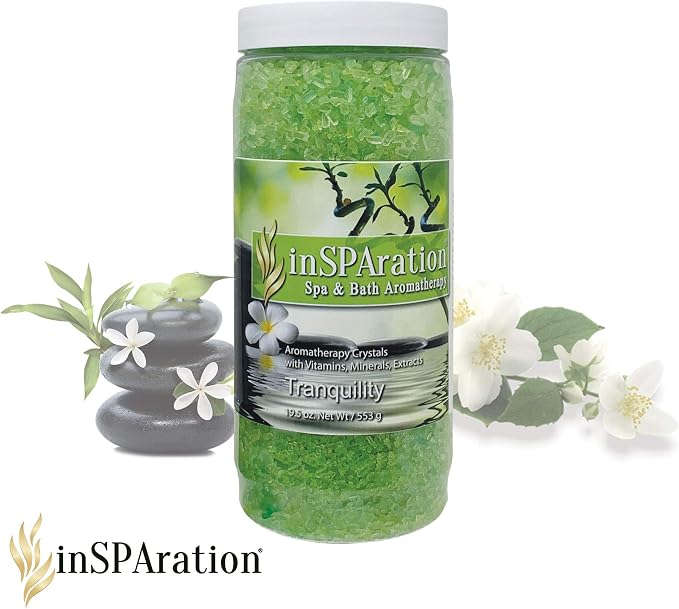 InSPAration 7479 Tranquility Crystals for Spa and Hot Tubs, 19-Ounce