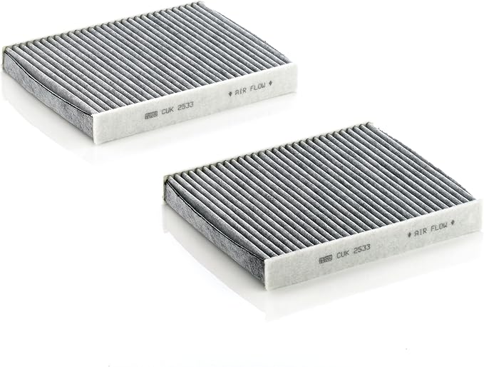 Mann Filter CUK 2533-2 Carbon Activated Cabin Filter