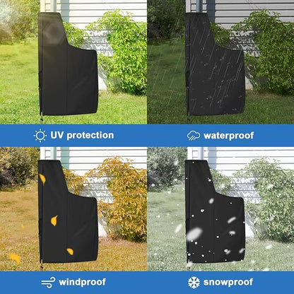 Kasla Water Softener Cover, Four-Season Waterproof 43x30x16in