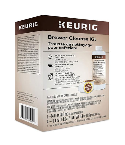 Keurig K-Duo Brewer Maintenance Kit + Descaling Solution and Rinse Pods