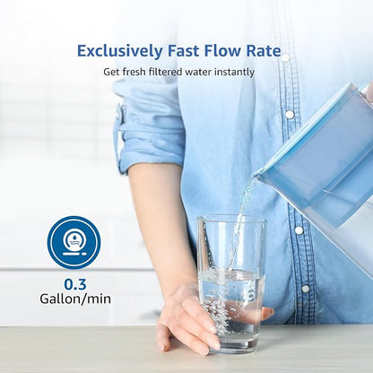 Maxblue PF-01A Water Filter Replacement for Waterdrop® Pitcher & Dispenser | Fits Waterdrop® PF-01A, Reduces Lead, PFOA/PFOS, Chlorine, Last Up to 3 Months/200 Gallons, 1 Pack