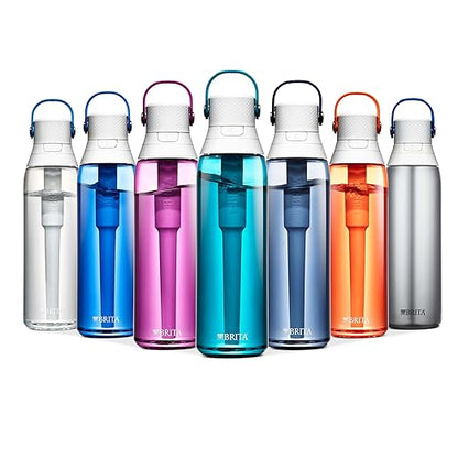 Brita Water Bottle Replacement Filters, BPA-Free, Replaces 1,800 Plastic Water Bottles a Year, Lasts Two Months or 40 Gallons, Includes 6 Filters