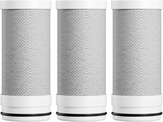 [Original] Waterdrop FF-01A Water Filter Replacement for WD-FC-01, 3 Pack | Reduces Chlorine, Sediment, Bad Taste & Odor, Water Filter for Sink Faucet for WD-FC-01/FC-02/FC-06, 9 Months, 3 Pack