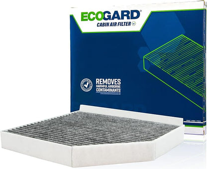ECOGARD XC36071C Premium Cabin Air Filter with Activated Carbon | Fits 2010-2017 Audi Q5 2.0L, 3.0L; 2009-2016 A4 Quattro 2.0L; 2015-2018 Porsche Macan 3.0L, 3.6L; 2020-2026 Macan 2.9L