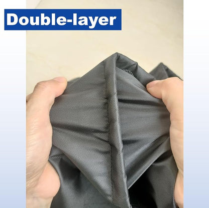 Water Softeners Cover for Outside Units,Water Softener Protective Cover for Filter Tank 64’’H×14’’D,Double-layer Waterproof Cover for Water Softener,All-Weather Protection,Black