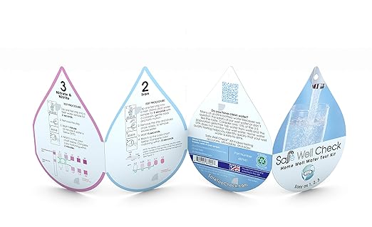 Industrial Test Systems SafeTap Safe Well Check Home Well Water Test Kit
