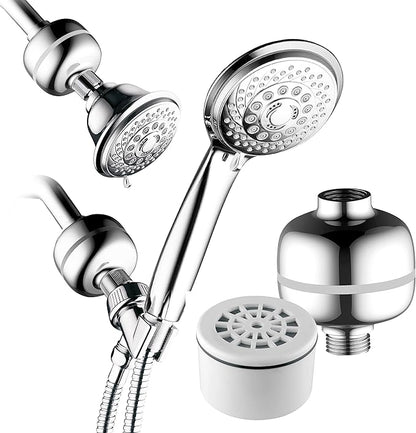 AquaCare by HotelSpa 1139 Replacement Disposable Enriched KDF Cartridge for Compact Universal Shower Filter or Filtered Shower Heads/Handheld Showers
