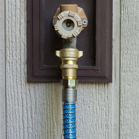 Camco Brass Marine/RV Water Pressure Regulator – Protects RV Kitchen Small Appliances, Plumbing & Hoses – Reduces RV Water Pressure to Safe & Consistent 40-50 PSI – Drinking Water Safe (40055)