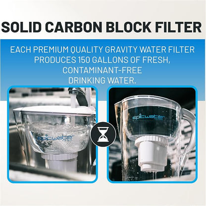 Epic Water Filters Replacement PFAS Filter, 150 Gallon Filter, Removes PFAS, PFOA, PFOS