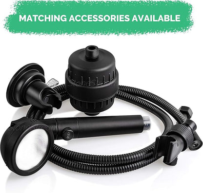 Shower Filter for Hard Water- Original StoneStream Shower head filter with Vitamin C and Activated Charcoal to remove Chlorine, Heavy metals and more- For Dry Skin and Hair