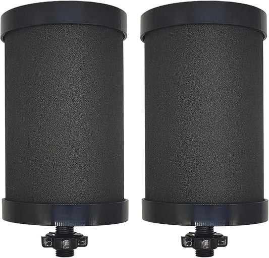 2387 Filter Replacement,for Alexapure Water Filter Replacement,Compatible with Alexapure Pro Water Filtration System - 2 Pack Black