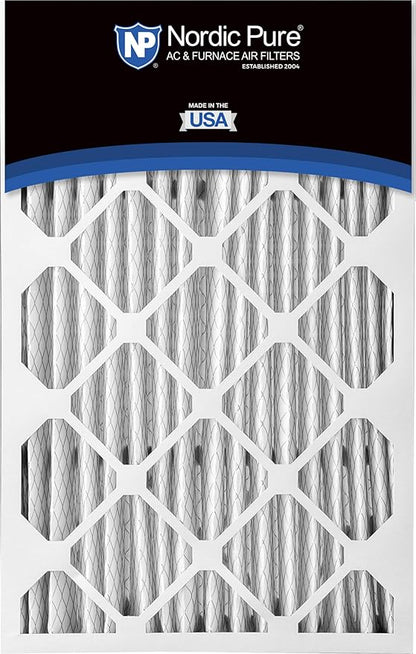 Nordic Pure 16x25x5 (Actual Size: 15 3/4 x 24 3/4 x 4 3/8) Honeywell/Lennox Replacement MERV 8 Air Filter 1 Pack