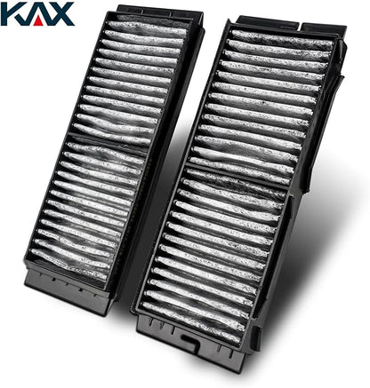 KAX Cabin Air Filter with Activated Carbon, CF11672 Replacement for Mazda 3 2010 2011 2012 2013, Passenger Compartment Air Filter, Filter Up Dust Pollen