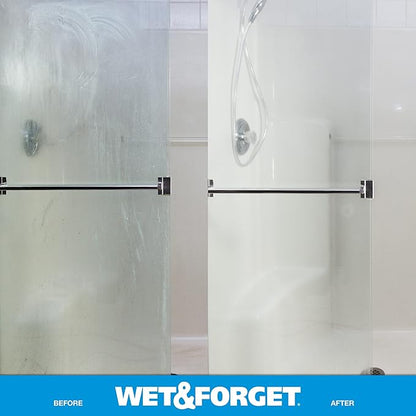 Wet & Forget Shower Cleaner Weekly Application Requires No Scrubbing, Bleach-Free Formula, 64 Ounce (Pack of 1)