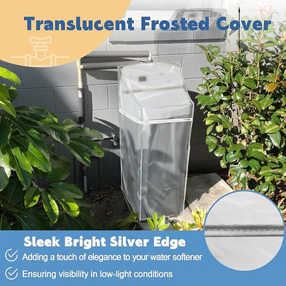 Water Softener Cover for WHES30E/WHES40E Grain Softener, Openable top Easy to use Removal-free installation for UV Dust protection of Water Softener Housings Outdoor or indoor